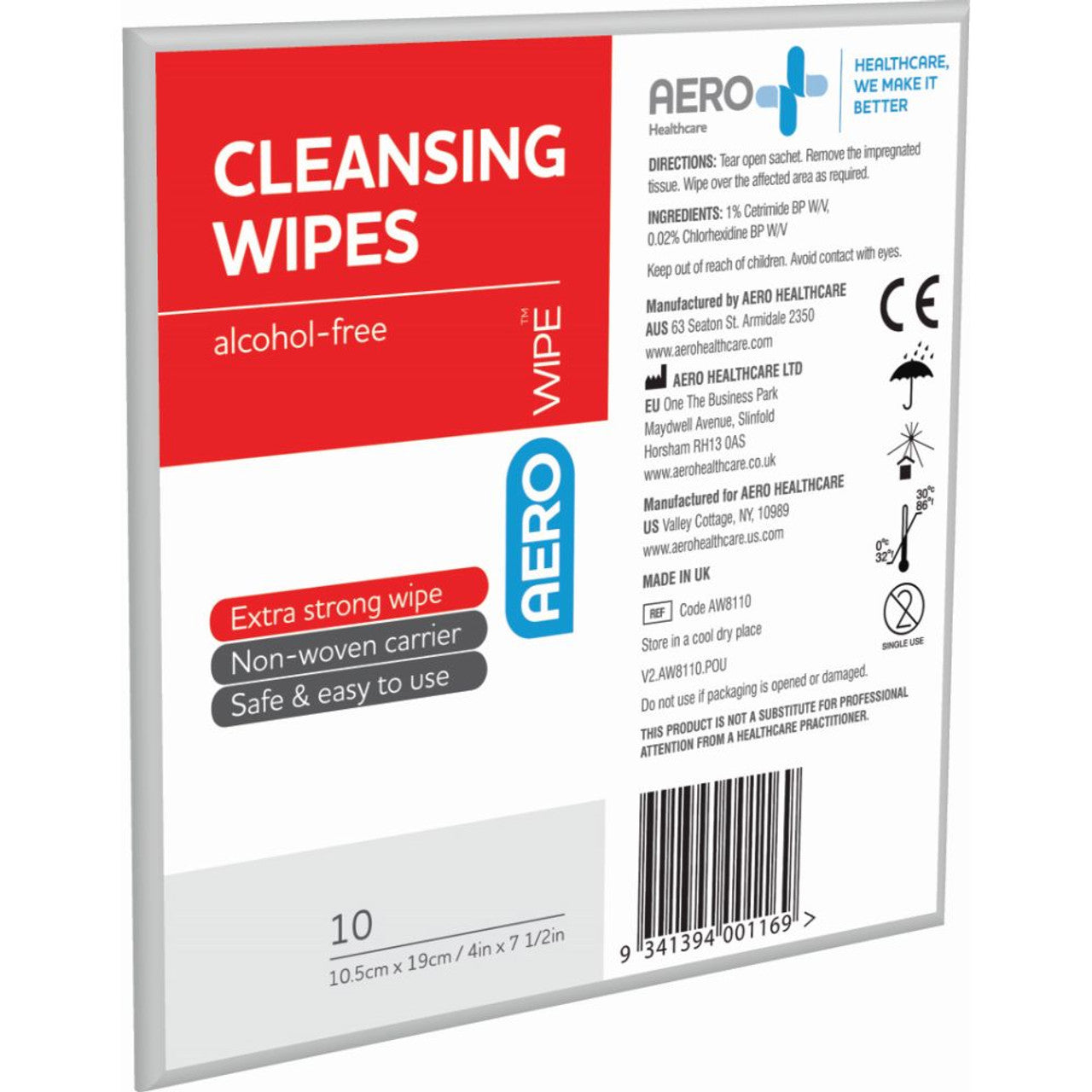 Antiseptic Wipes (10pk)