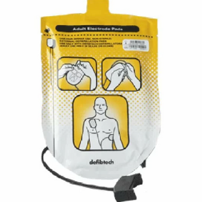 AED Trainer Pads and Connector (Defibtech)