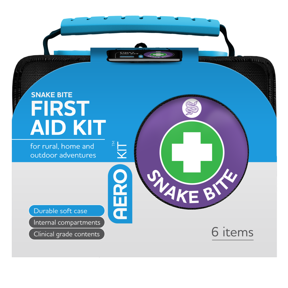 AEROKIT Snake Bite First Aid Softpack - Black