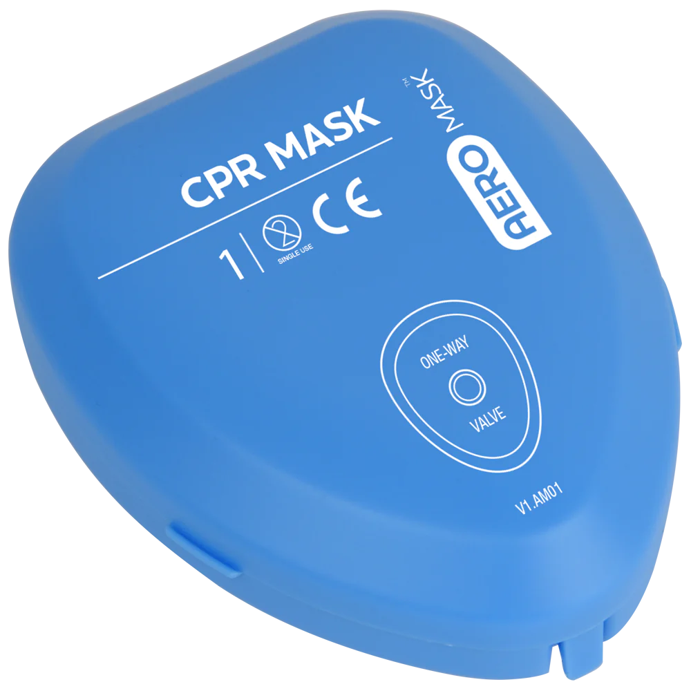 CPR Mask in hard Cover