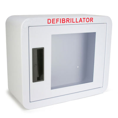 AED Wall Cabinet Alarmed (Defibtech)