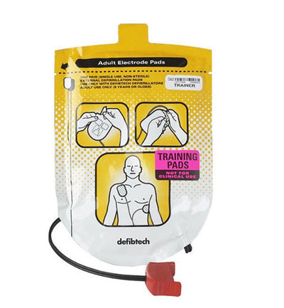 AED Trainer Pads and Connector (Defibtech)