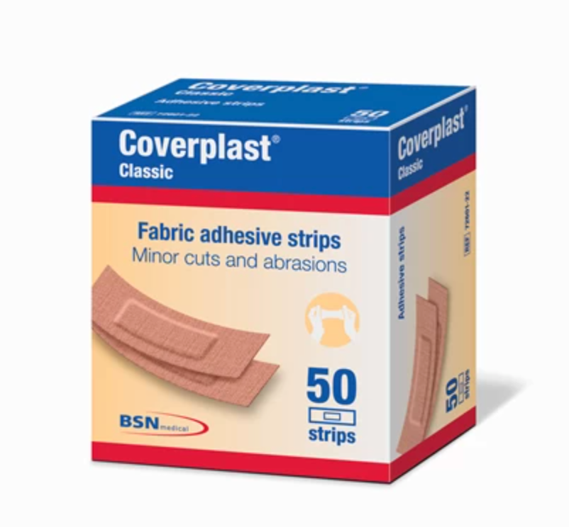 Coverplast Fabric Dressing Strips (50)