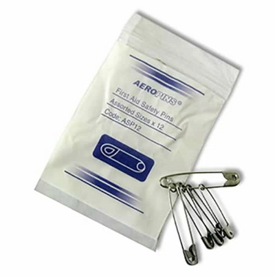 Safety Pins Assorted Pk12