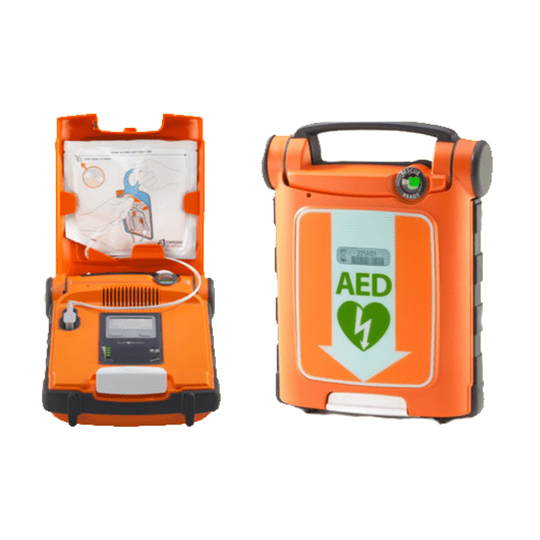 The Powerheart G5 easy-to-use cardiac arrest medical rescue AED G5. Real-time CPR feedback, fully automatic shock delivery.